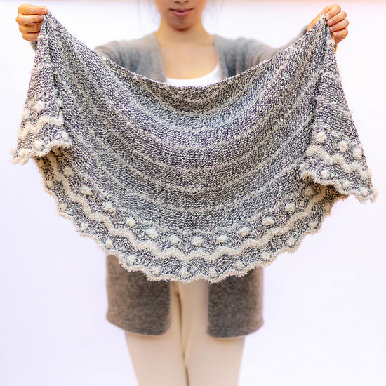 Have you seen the new Wolfie Shawl Kit?