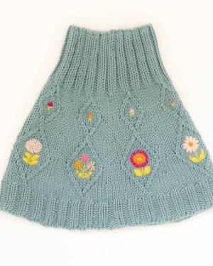 A. Opie Designs - Shelby Cowl Knitting Kit and Embroidery Bundle