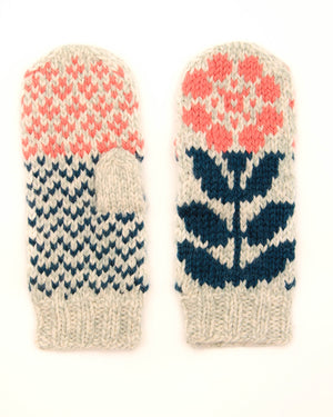 Tussie Mussie Mitten Knitting Kit