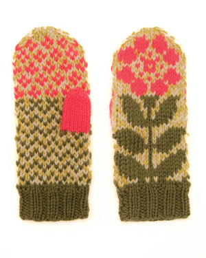 Tussie Mussie Mitten Knitting Kit