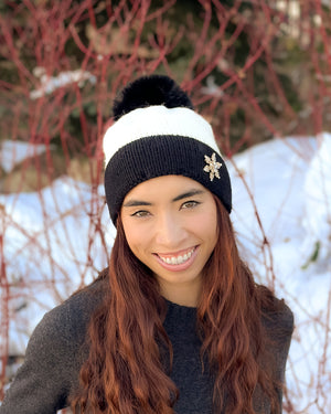 A. Opie Designs - Snowflake Elements Hat Knitting Kit