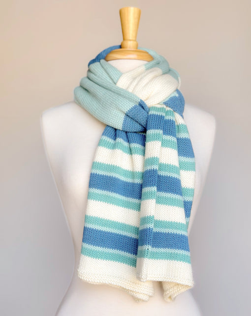 A. Opie Designs - Striped Elements Scarf and Hat 2.0