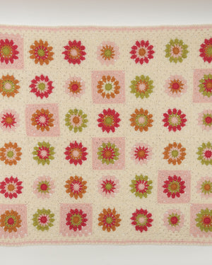 Sugar Bloom Blanket Kit - Crochet