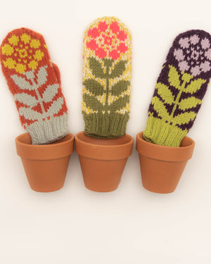 Tussie Mussie Mitten Knitting Kit