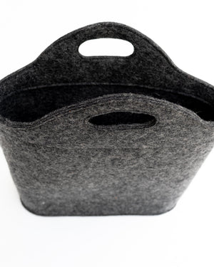 Wool Felt Tote - Grey