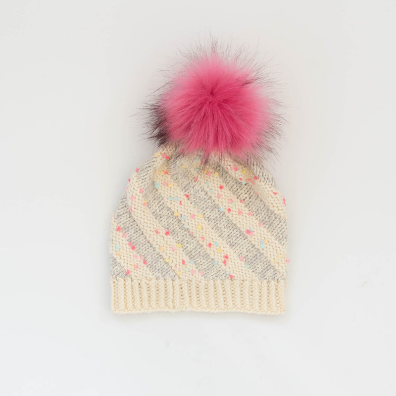 Swirl Tama Hat Knitting Kit