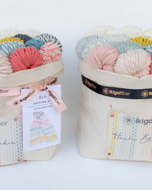 Hachi Blanket Knitting Kit