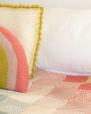 Over-the-Rainbow Pillow Knitting Kit