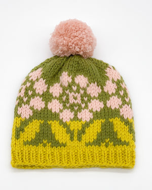 Tussie Mussie Hat Knitting Kit