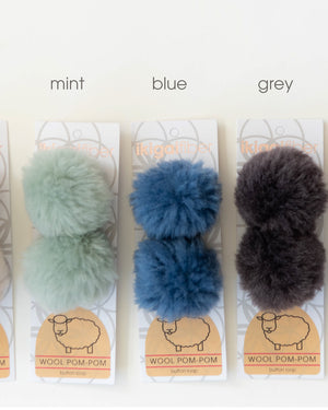 Wool Pom-Poms - 6 cm