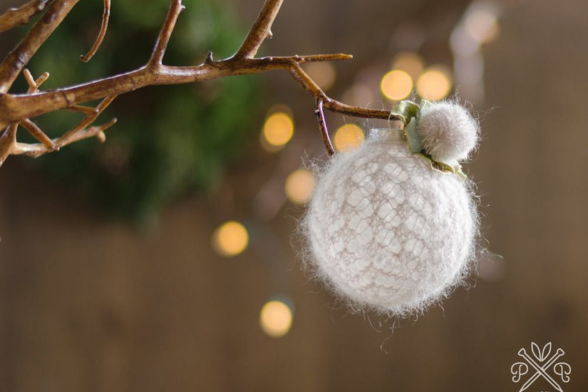 Our Holiday Gift to You: The Snowball Ornament Pattern