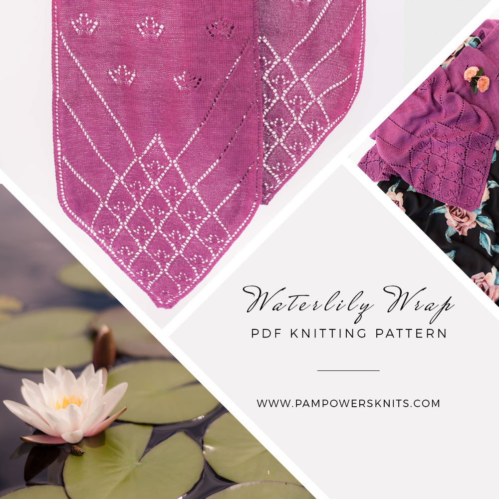 New Pattern Waterlily Wrap