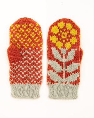 Tussie Mussie Mitten Knitting Kit