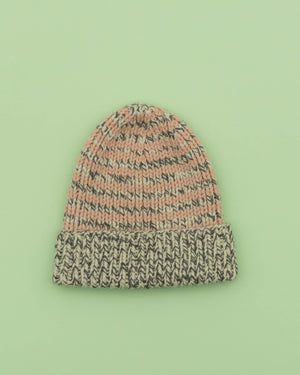 Striped Ribeanie Hat Knitting Kit