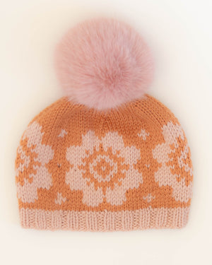 Zinnia Hat Knitting Kit