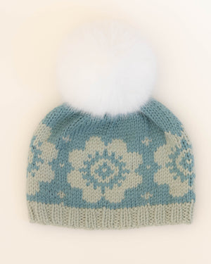 Zinnia Hat Knitting Kit