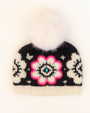 Zinnia Hat Knitting Kit