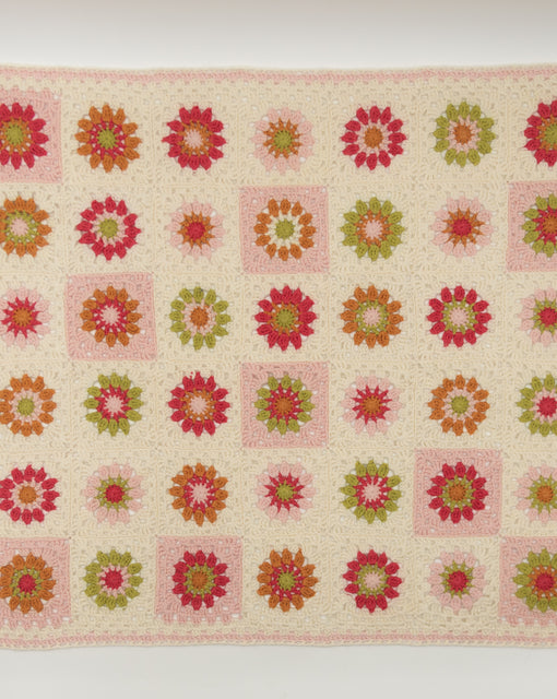 Sugar Bloom Blanket Kit - Crochet