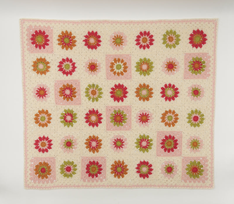Sugar Bloom Blanket Kit - Crochet