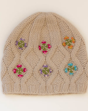 Cottage Garden Hat Knitting Kit