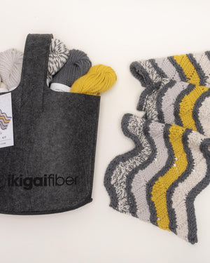 Ripple Cowl Knitting Kit