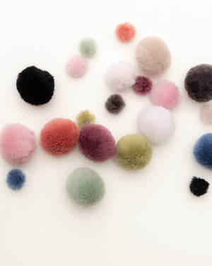 Wool Pom-Poms - 4 cm