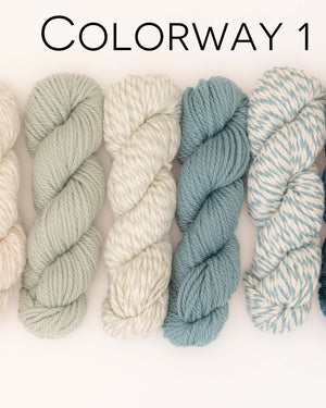 "Big" Wave Wrap Knitting Kit