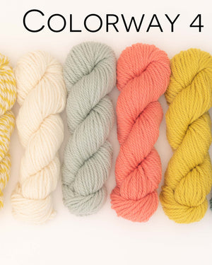"Big" Wave Wrap Knitting Kit