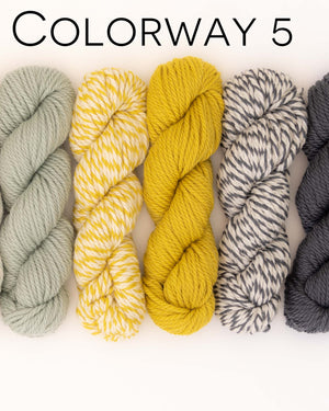 "Big" Wave Wrap Knitting Kit