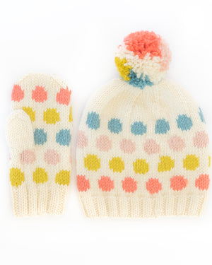 Twister "Colors" Hat & Mitt Knitting Kit