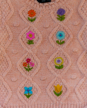 Scandi Flowers Stick & Stitch Embroidery Pattern