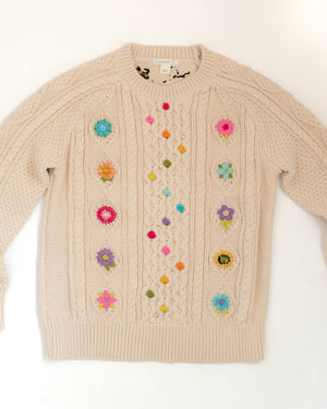 Scandi Flowers Stick & Stitch Embroidery Pattern