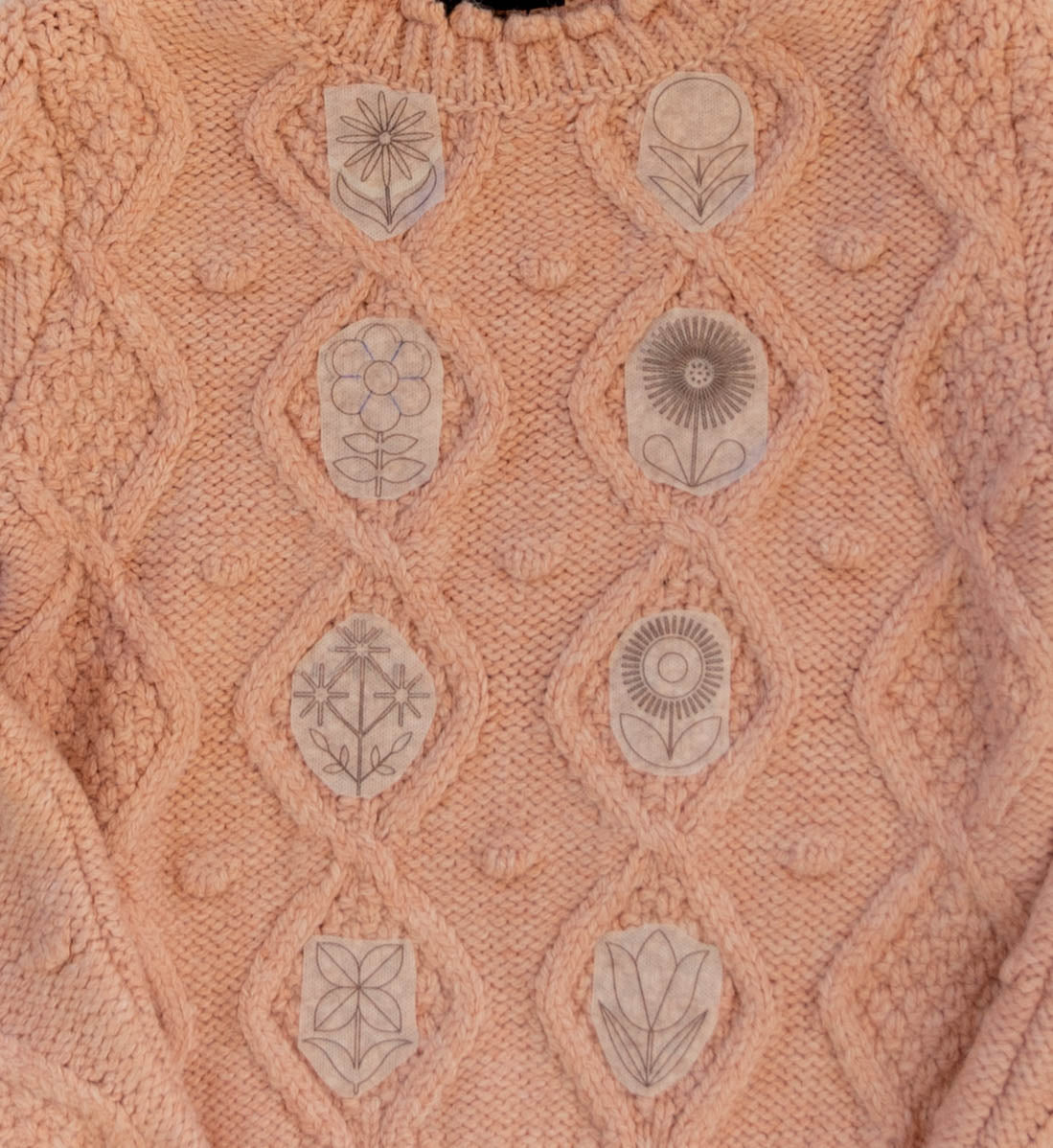 Scandi Flowers Stick & Stitch Embroidery Pattern – Pam Powers Knits