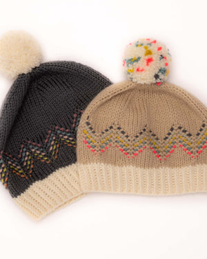 Sashiko Hat Knitting Kit