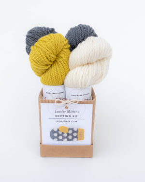 Twister "Match" Mitten Knitting Kit
