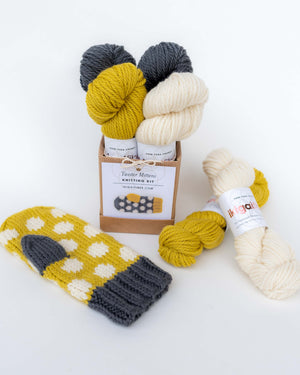 Twister "Match" Mitten Knitting Kit