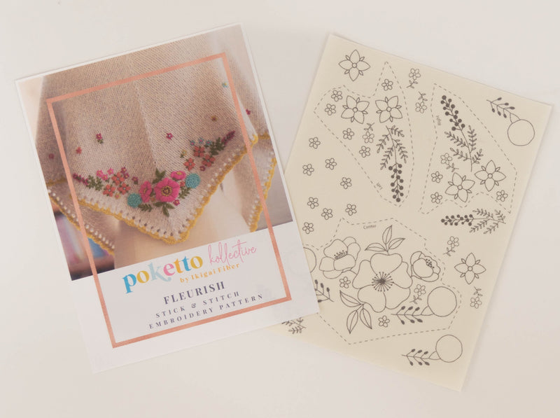 Fleurish Stick & Stitch Embroidery Pattern