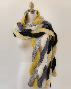 "Big" Wave Wrap Knitting Kit